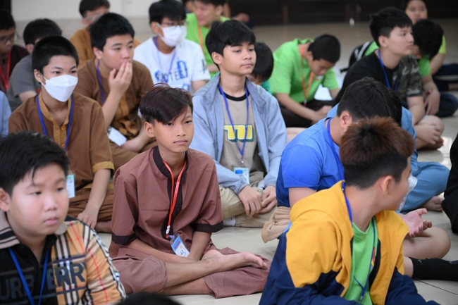 Khoá tu thiếu nhi “Em về bên Phật” Lần thứ 66