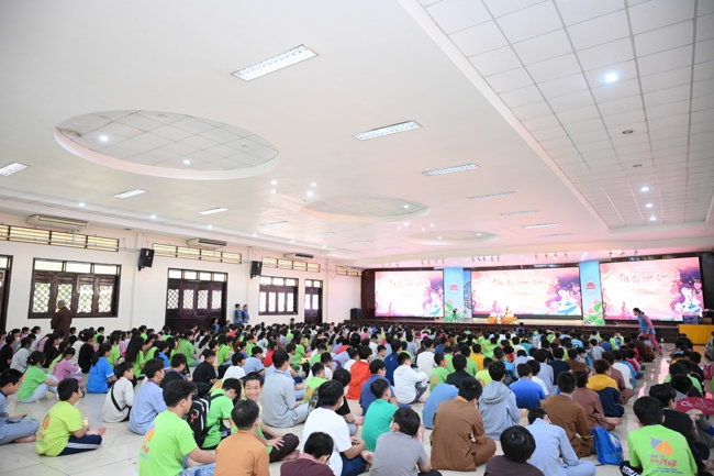 Khoá tu thiếu nhi “Em về bên Phật” Lần thứ 66