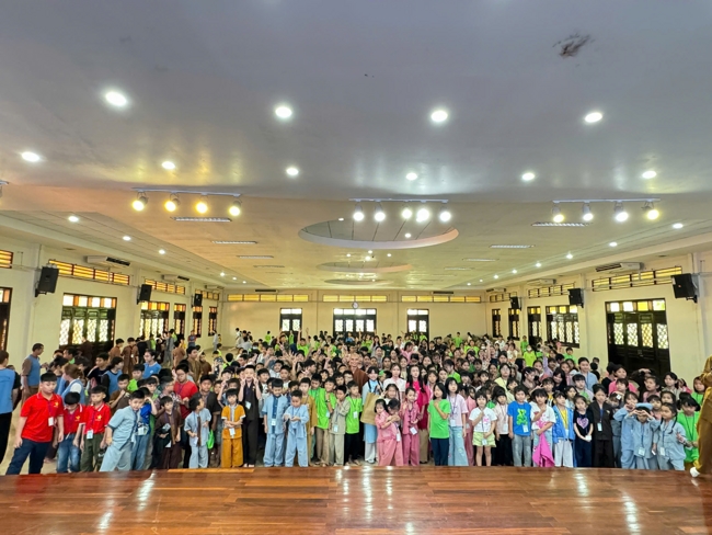 Khoá tu thiếu nhi “Em về bên Phật” Lần thứ 66