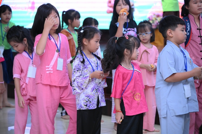 Khoá tu thiếu nhi “Em về bên Phật” Lần thứ 66