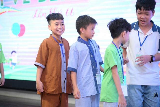 Khoá tu thiếu nhi “Em về bên Phật” Lần thứ 66