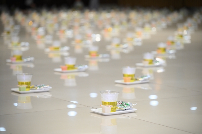 The meditation–tea night tranquility day