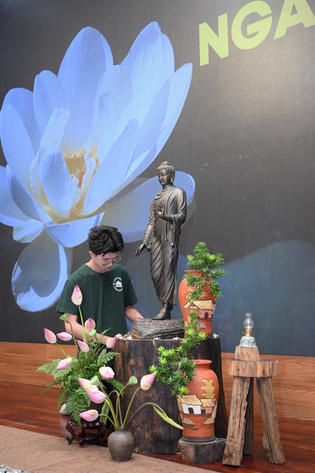 The meditation–tea night tranquility day