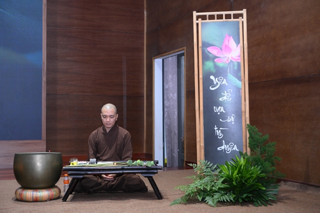 The meditation–tea night tranquility day