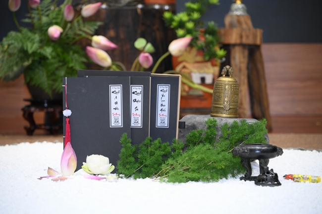 The meditation–tea night tranquility day