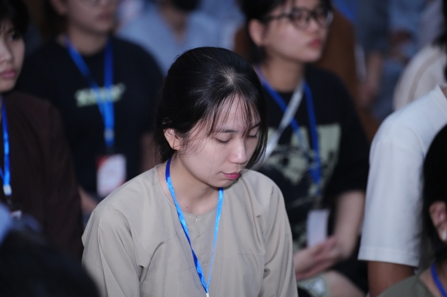 The meditation–tea night tranquility day