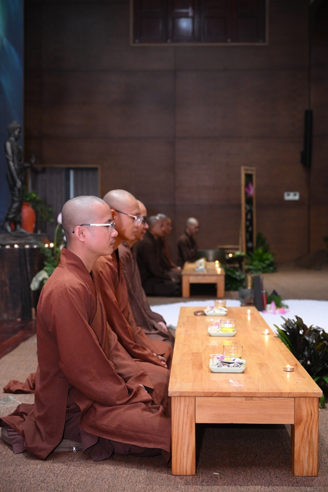 The meditation–tea night tranquility day