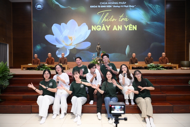 The meditation–tea night tranquility day