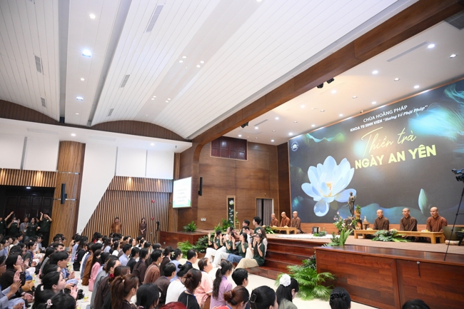 The meditation–tea night tranquility day