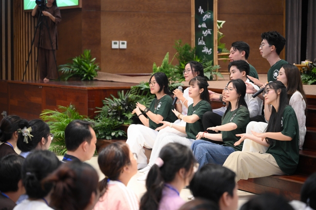 The meditation–tea night tranquility day