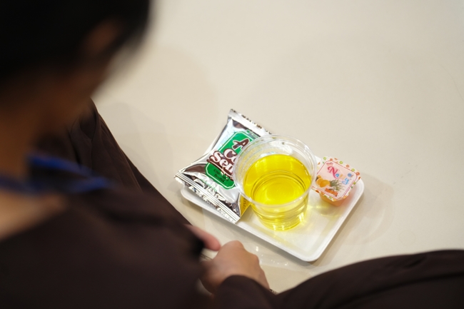 The meditation–tea night tranquility day