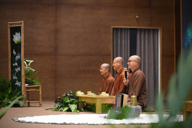 The meditation–tea night tranquility day