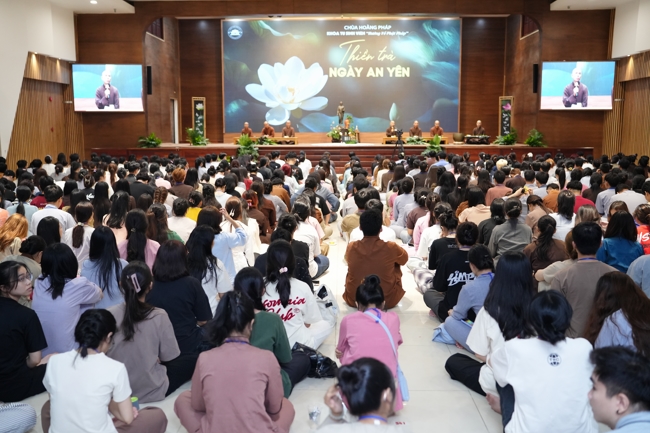 The meditation–tea night tranquility day