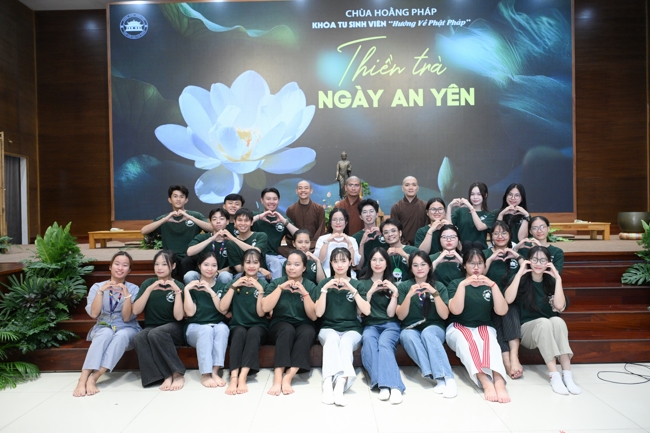 The meditation–tea night tranquility day