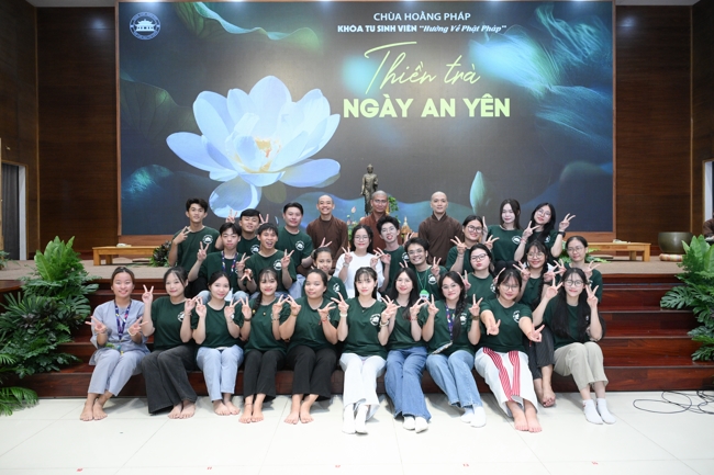 The meditation–tea night tranquility day