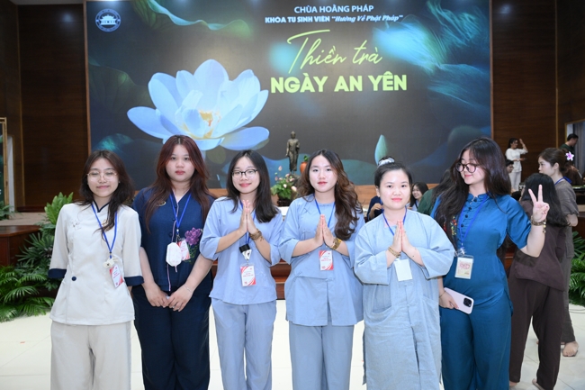 The meditation–tea night tranquility day