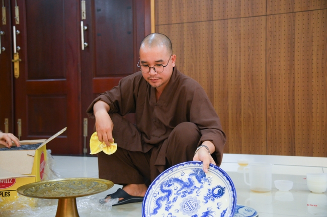 Finishing Preparing for Ullambana Ceremony 2025