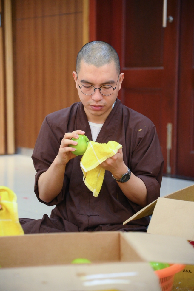 Finishing Preparing for Ullambana Ceremony 2025