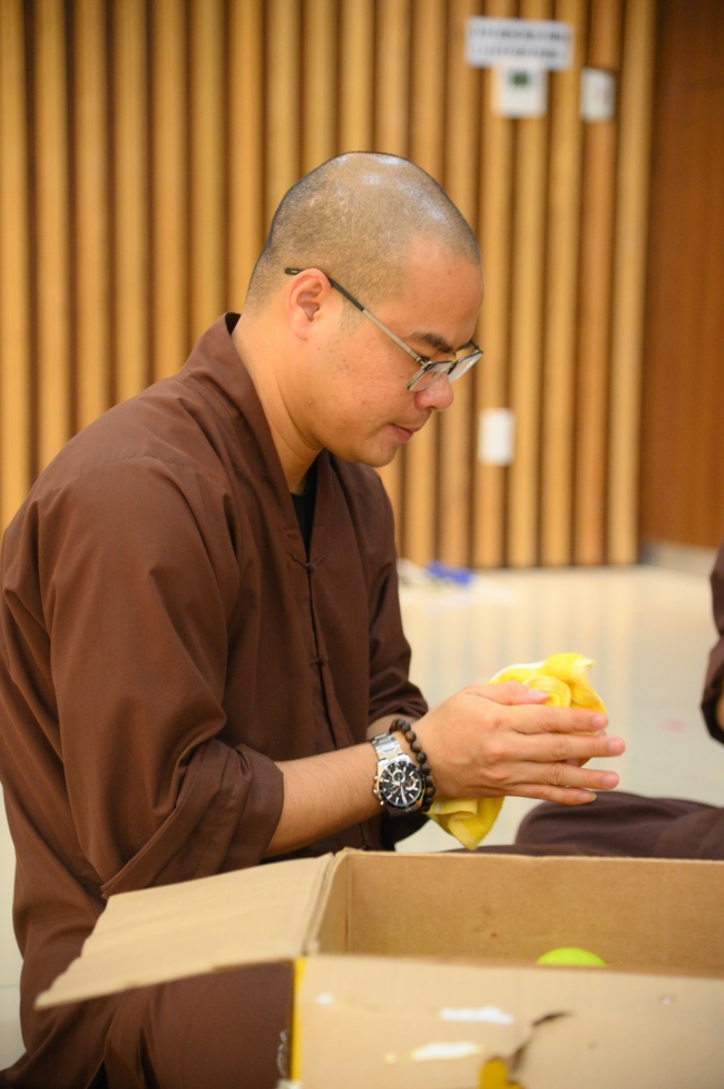 Finishing Preparing for Ullambana Ceremony 2025