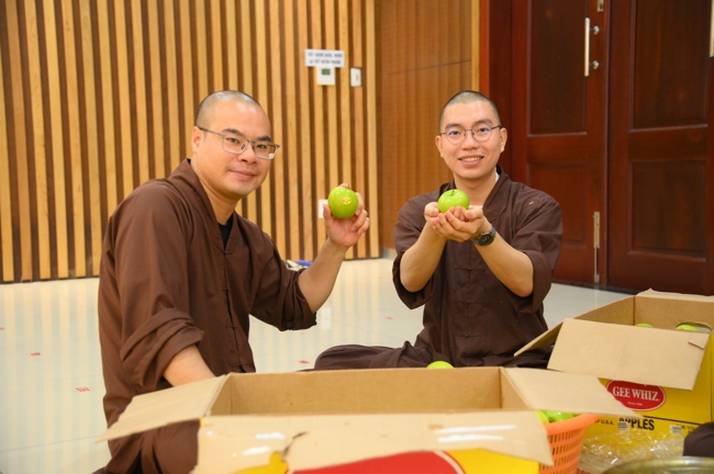 Finishing Preparing for Ullambana Ceremony 2025