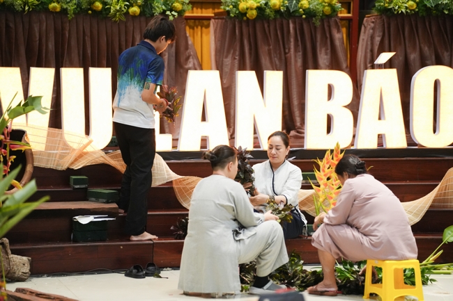 Finishing Preparing for Ullambana Ceremony 2025