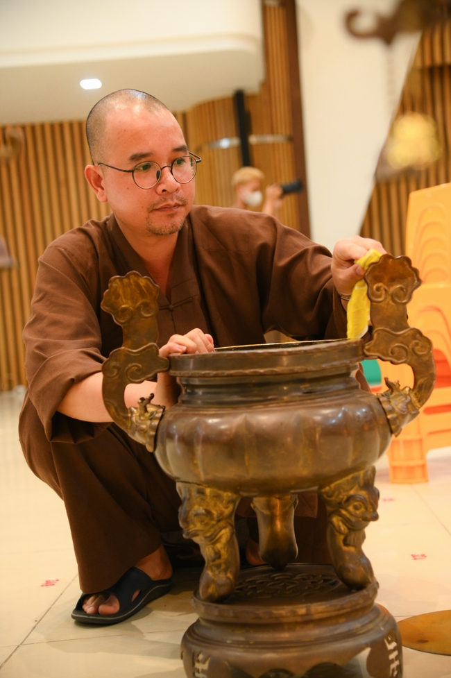 Finishing Preparing for Ullambana Ceremony 2025