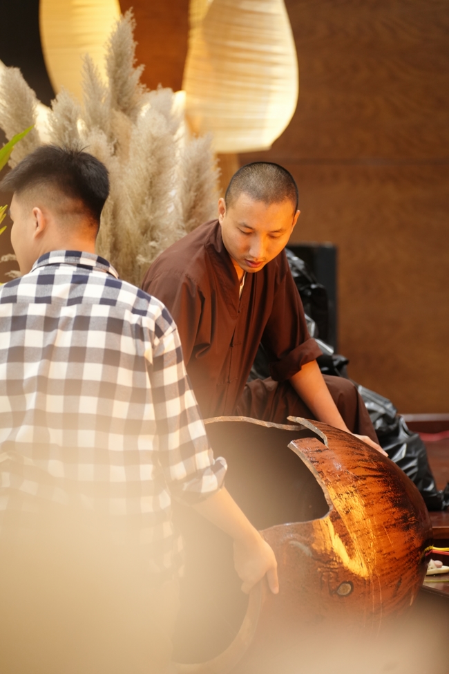 Finishing Preparing for Ullambana Ceremony 2025