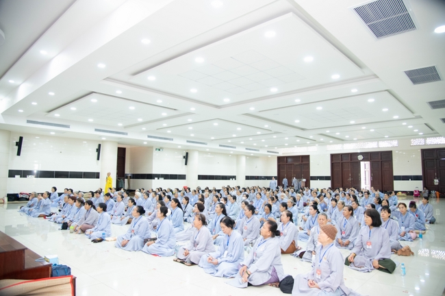 Opening the 106th Seven-Day Retreat