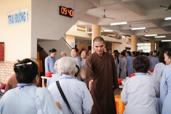 Opening the 106th Seven-Day Retreat