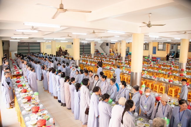 Opening the 106th Seven-Day Retreat