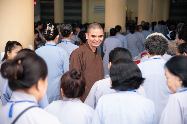 Opening the 106th Seven-Day Retreat