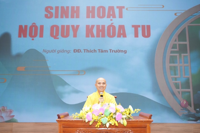 Opening the 106th Seven-Day Retreat