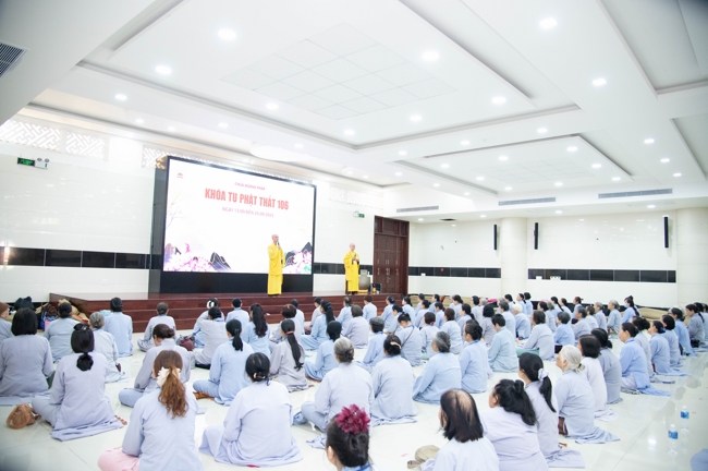 Opening the 106th Seven-Day Retreat