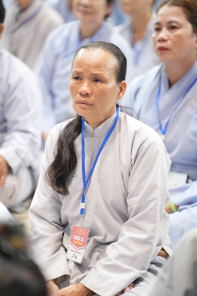 Dharma talk Ullambana chorus preached by Most Thich Minh Thanh in the 106th Seven-day Retreat