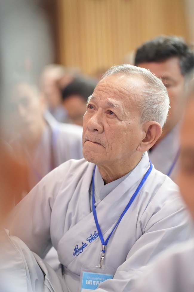 Dharma talk Ullambana chorus preached by Most Thich Minh Thanh in the 106th Seven-day Retreat