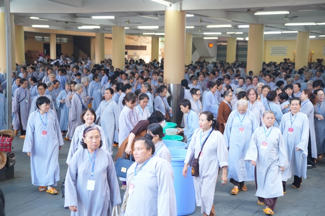 Kết khóa Khóa tu Phật thất lần 106