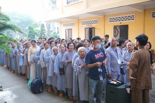 Kết khóa Khóa tu Phật thất lần 106