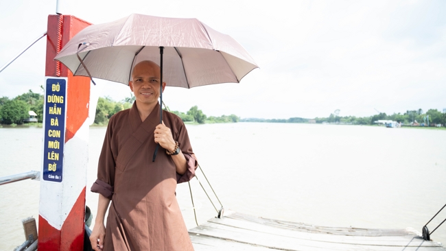 Phóng sinh tại bến phà Bình Mỹ