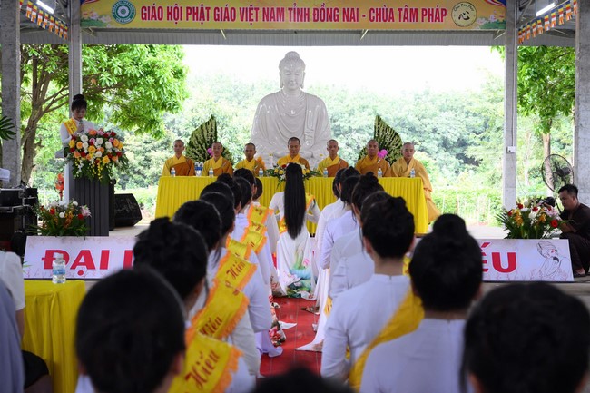 The Ullambana Great Ceremony at Tam Phap pagoda in Dong Nai