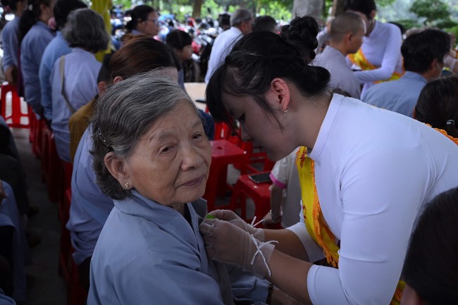 The Ullambana Great Ceremony at Tam Phap pagoda in Dong Nai