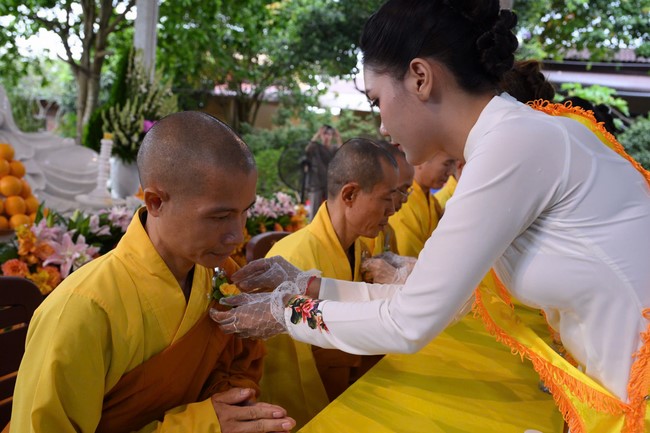 The Ullambana Great Ceremony at Tam Phap pagoda in Dong Nai
