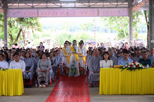 The Ullambana Great Ceremony at Tam Phap pagoda in Dong Nai