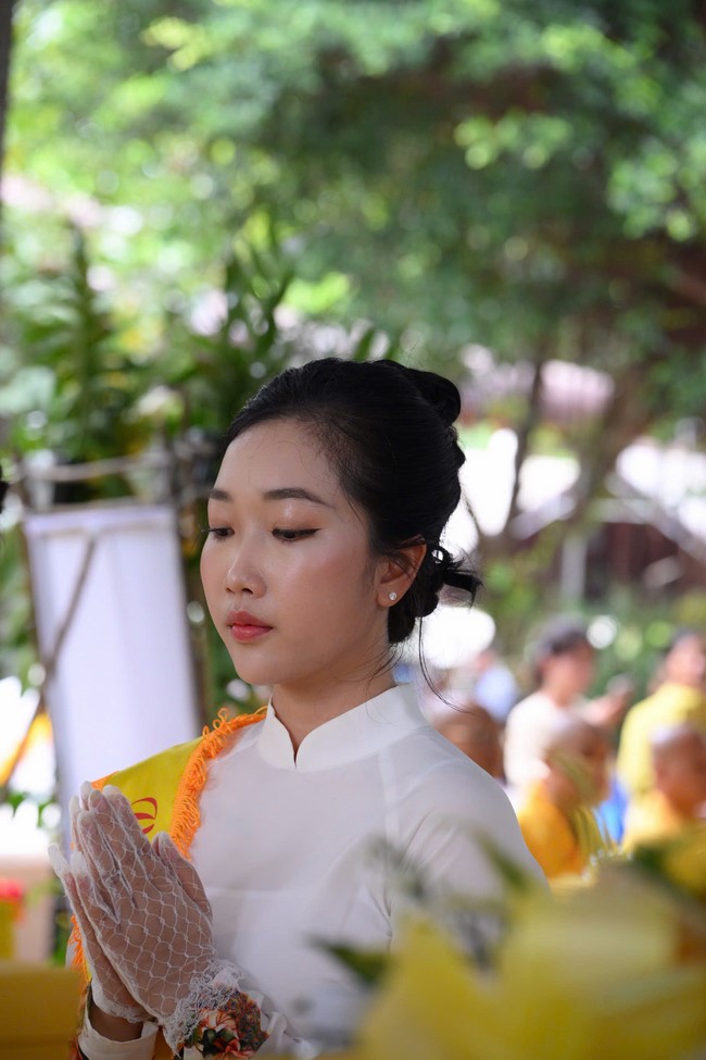 The Ullambana Great Ceremony at Tam Phap pagoda in Dong Nai