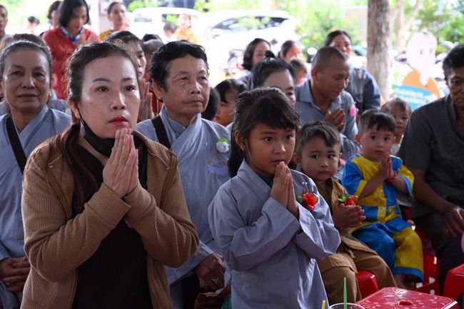 The Ullambana Great Ceremony at Tam Phap pagoda in Dong Nai
