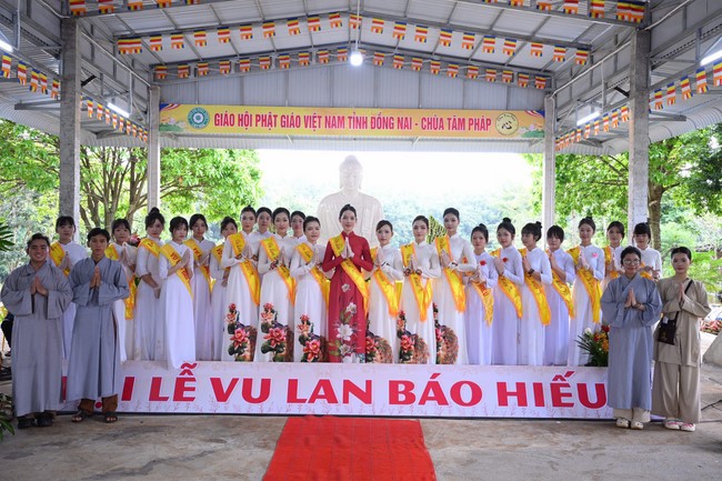 The Ullambana Great Ceremony at Tam Phap pagoda in Dong Nai