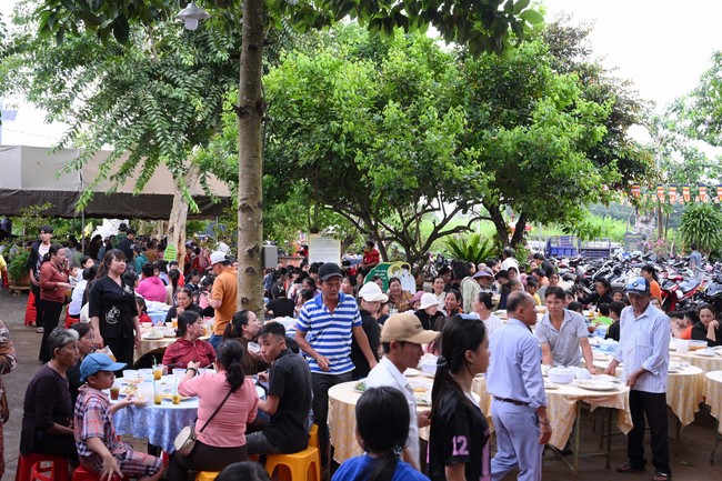 The Ullambana Great Ceremony at Tam Phap pagoda in Dong Nai