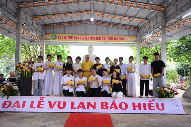 The Ullambana Great Ceremony at Tam Phap pagoda in Dong Nai