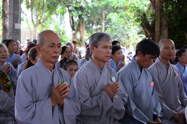 The Ullambana Great Ceremony at Tam Phap pagoda in Dong Nai