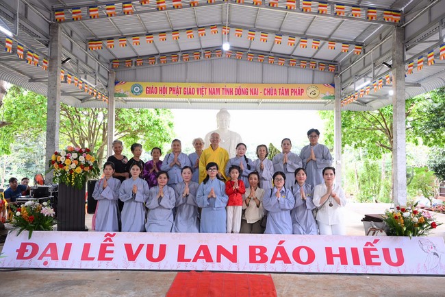 The Ullambana Great Ceremony at Tam Phap pagoda in Dong Nai