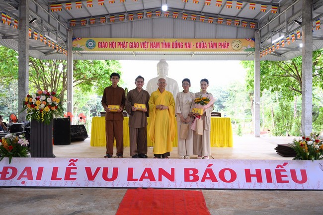 The Ullambana Great Ceremony at Tam Phap pagoda in Dong Nai